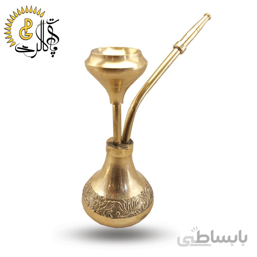 قلیان دکوری برنجی کد 1202