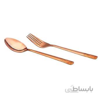 قاشق و چنگال غذاخوری مسی توت کالا tootkala 2116