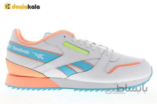کتونی اورجینال مخصوص پیاده روی مردانه ریباک کلاسیک reebok classic leather ripple eg5221 ا Original mens hiking sneakers reebok classic leather ripple eg5221