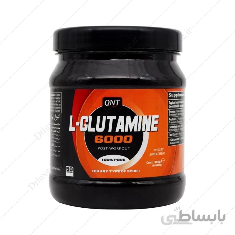 پودر ال گلوتامین 6000 کیو ان تی 300 گرم