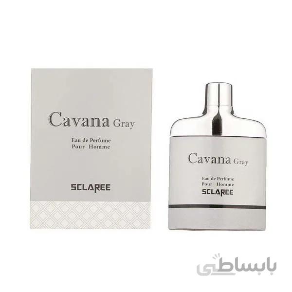 ادو پرفیوم مردانه اسکلاره مدل SCLAREE Cavana Gray حجم 85 میلی لیتر ا SCLAREE Cavana Gray Eau De Parfum For Men 85ml