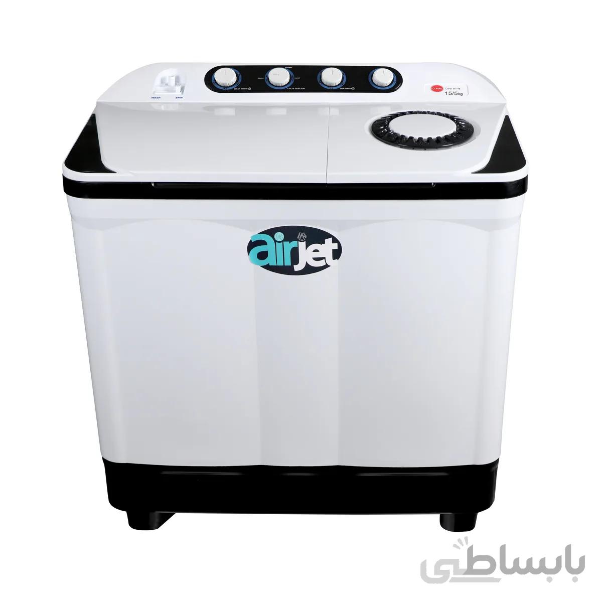 ماشین لباسشویی کرال مدل TTW 15514 FJ ظرفیت 15.5 کیلوگرم