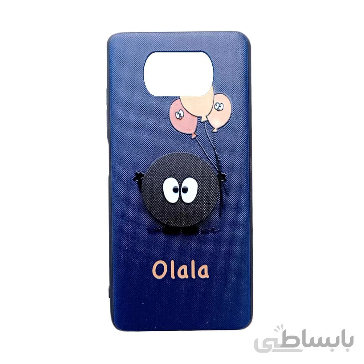 مشخصات قاب گارد شیایومی POCO X3/ POCO X3 PRO پاپ سوکت دار طرح OLALA