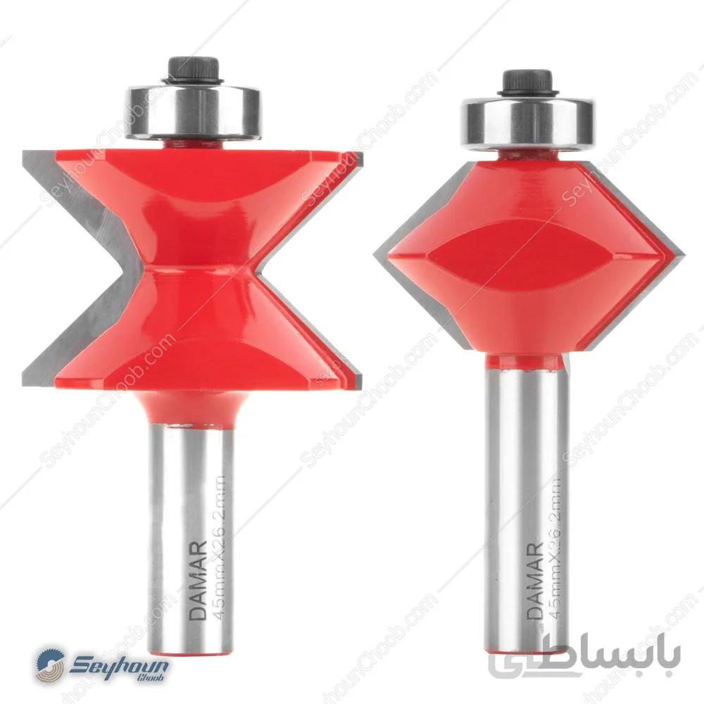 ست تیغ اتصال پروانه ای دامار مدل DMBM4604WB