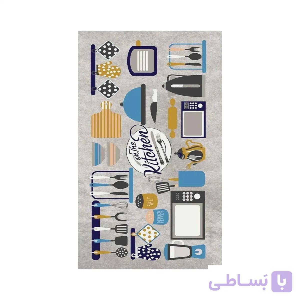 فرش 400 شانه کودک طرح آشپزخانه