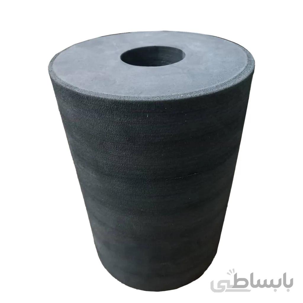 فوم رولی بدنسازی 22*15 بدون روکش مشکی