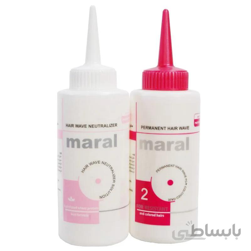 محلول فر موی مارال مناسب موهای رنگ شده ا Maral Hair Curling Solution For Dyed Hair