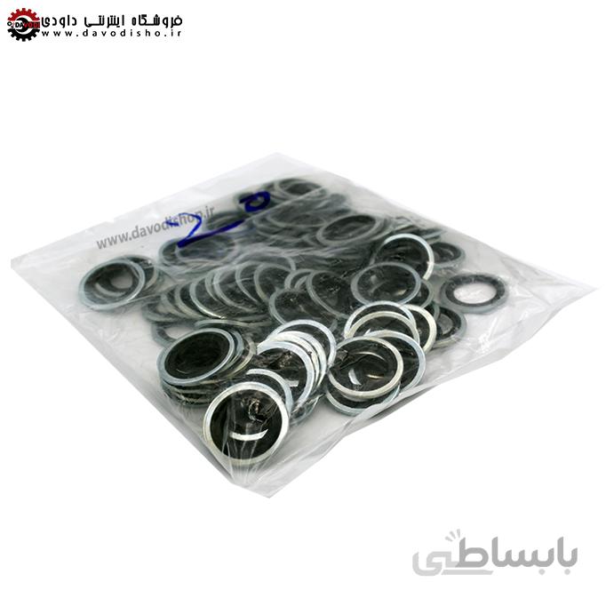 واشر اورینگ دار تیراژه (tirazhe washer) سایز ۲۰ بسته ۱۰۰ عددی
