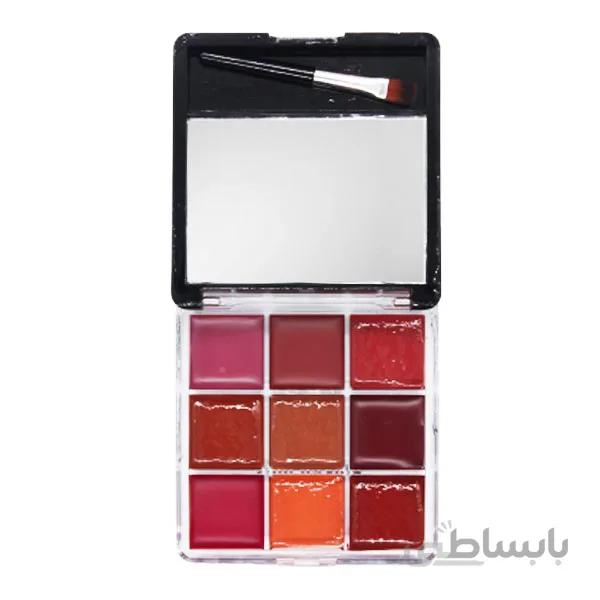 پالت رژ لب ۹ رنگ بروکن گرل (Broken Girls 9 Color Lip Gloss-Code B)