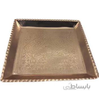 سینی چای خوری مسی سایز بزرگ توت کالا tootkala 1404