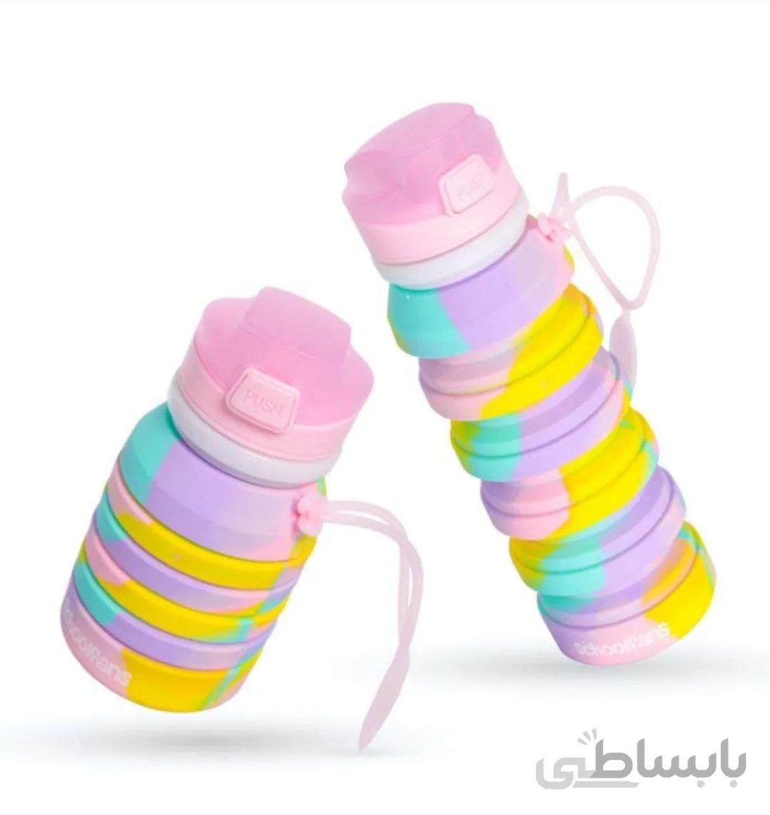 قمقمه سیلیکونی آکاردئونی اسکول فنس کد 9313