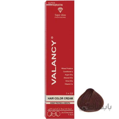 رنگ مو والانسی شماره CW6 بلوند دارچینی تیره 100 میلی لیتر ا VALANCY Hair Color Cream