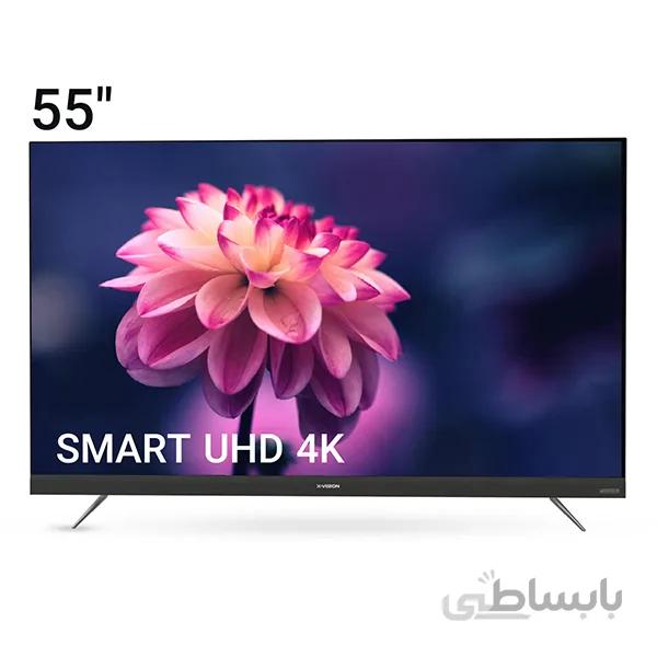 تلویزیون ال ای دی هوشمند ایکس ویژن مدل 55XTU835 سایز 55 اینچ ا X.Vision 55XTU835 Smart LED TV 55 Inch