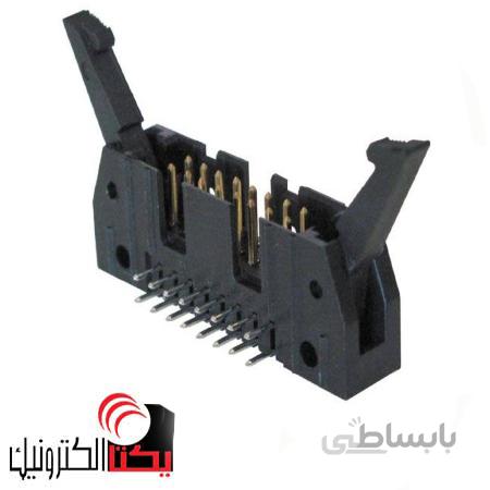 باکس هدرقفل دار 16 پین نری رایت انگل PHL (2.54میلی متر)