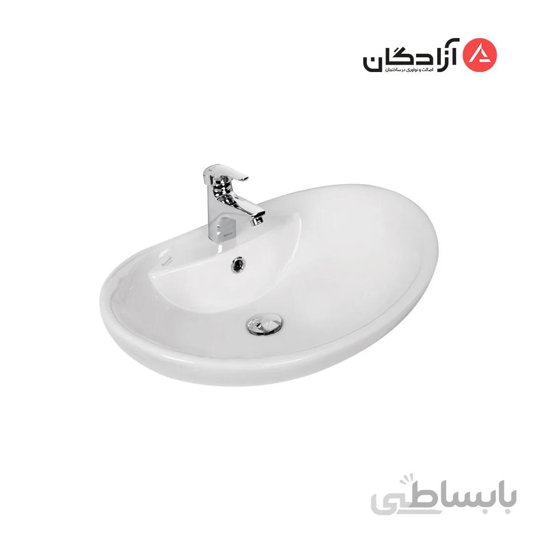 روشویی روسنگی مروارید مدل کلاسیک 65