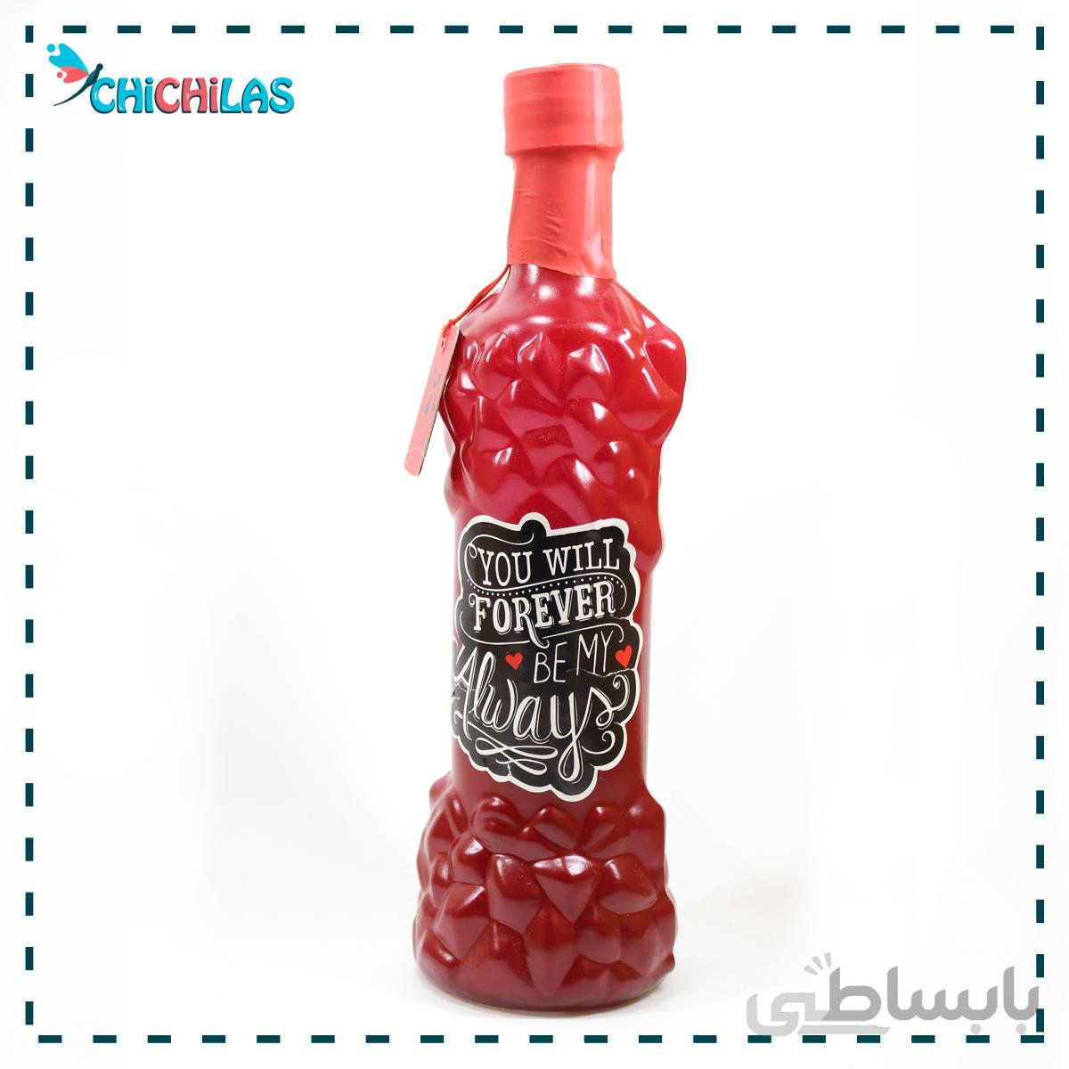 دراژه طرح بطری عشق کریستال