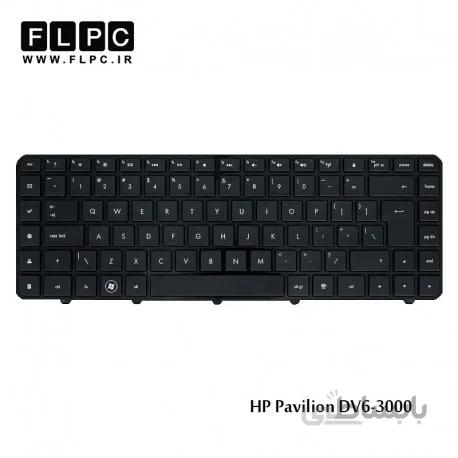کیبورد لپ تاپ اچ پی DV6-3000 مشکی-با فریم HP Pavilion DV6-3000 Laptop Keyboard