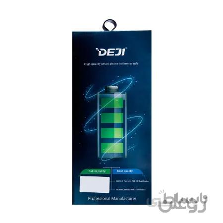 باتری تقویت شده گوشی Iphone X ظرفیت 3210 میلی آمپر برند Deji