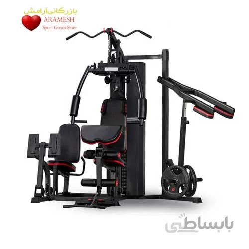 دستگاه بدنسازی۳ ایستگاهی ال اس فیتنس مدل MS-635-S