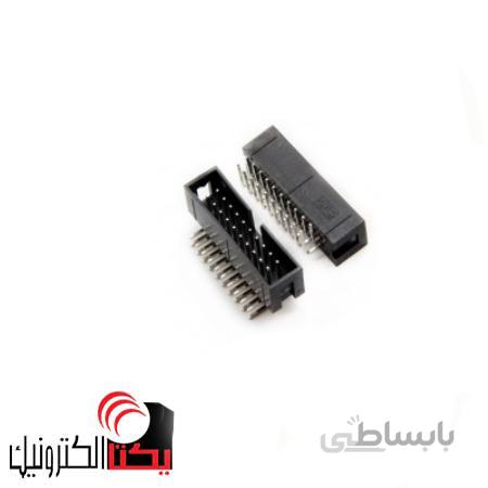 باکس هدر 20 پین نری صاف 2.54 میلیمتر
