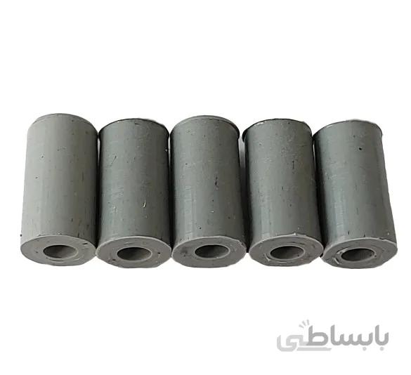 پایه لاستیکی نسوز(ساپورتر سه پایه فلزی) گریل مایکروویو و سولاردوم اصلی شرکتی تعداد 5 عدد