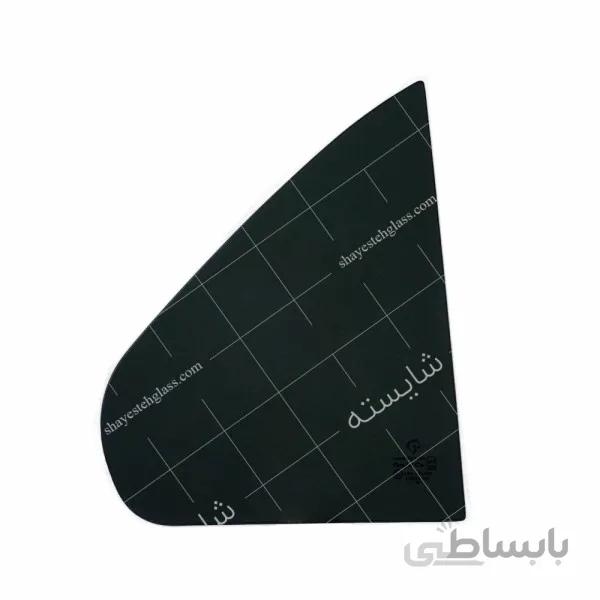 شیشه لچکی راست درب عقب سمند دودی سولار