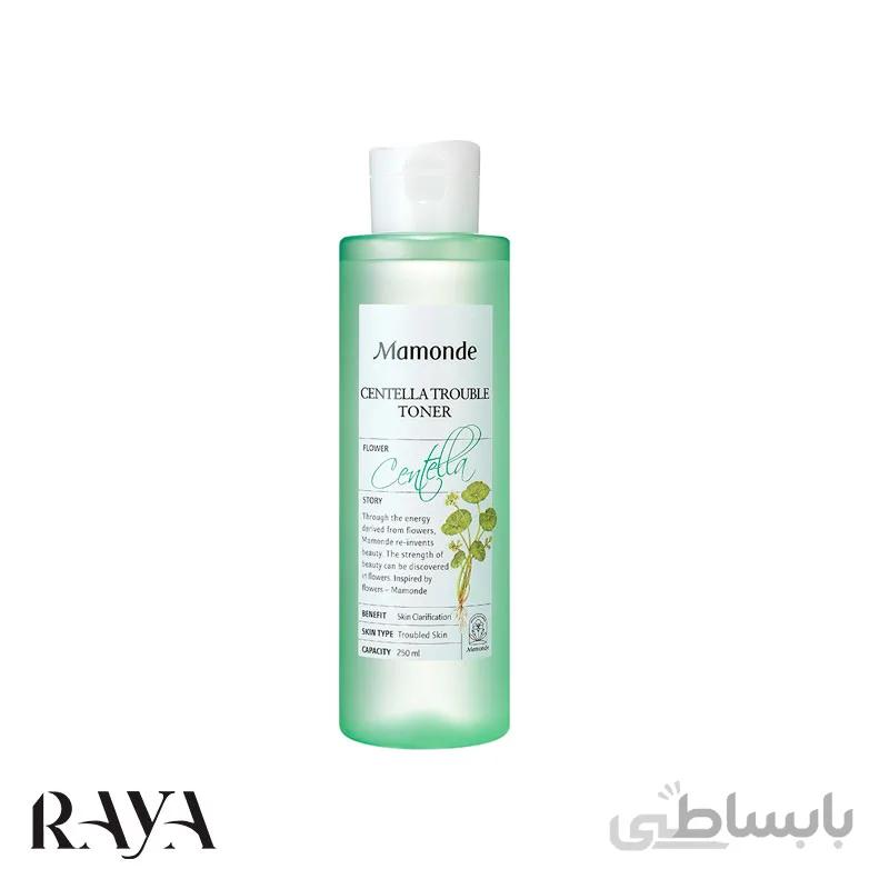 تونر سنتلا ماموند حجم 25ML ا Mamonde Centella Trouble Toner