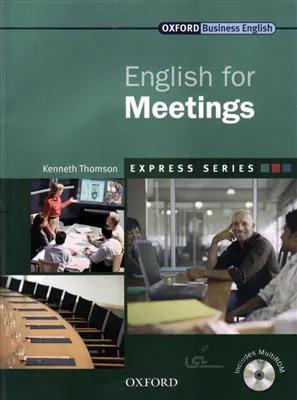 کتاب English for Meetings