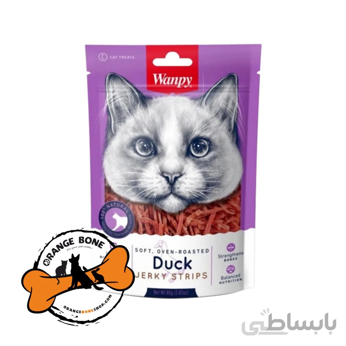 تشویقی گربه ونپی wanpy (80گرم)