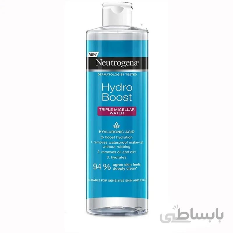 محلول پاک کننده آرایش صورت نوتروژینا Hydro Boost