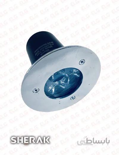 چراغ دفنی LED شراک 3 وات