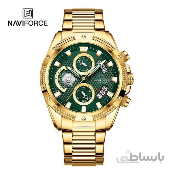 ساعت مچی مردانه نیوی فورس مدل NAVIFORCE NF8021 G/GN