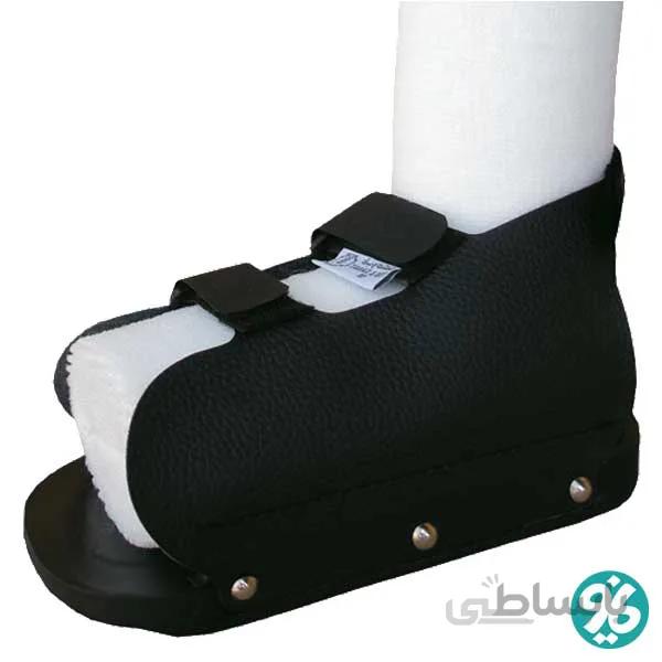 کفش گچ با زیره پلی یورتان طب و صنعت ۱۶۱۰۰ ا 16100 cast shoe tebosanat