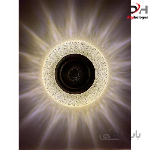 هالوژن طرح کریستالی اس اچ لایتینگ کد 8808
