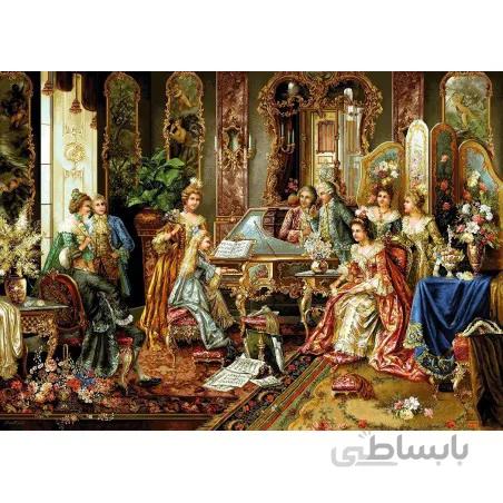 نخ و نقشه تابلو فرش طرح فرانسوی کد 158