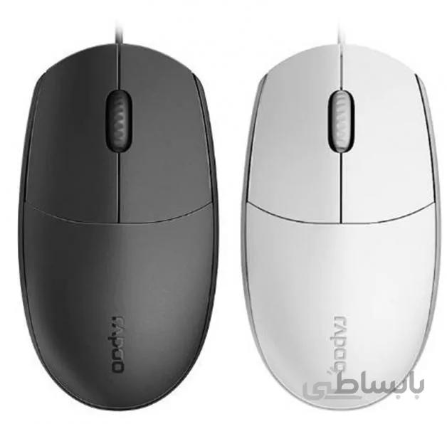 ماوس رپو مدل N100 ا RAPOO N100 Wired Mouse