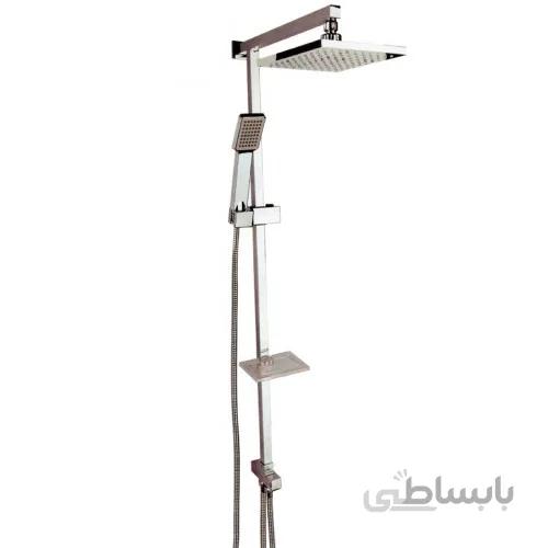 علم دوش دوکاره(یونیورست) راسان مدل آرام کروم