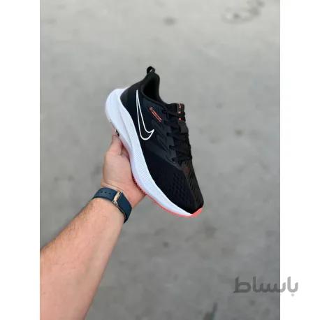 کفش اصلی نایک وین فلو 10 مشکی/سفید Nike Men's Air Zoom Winflo 10 Running Shoes