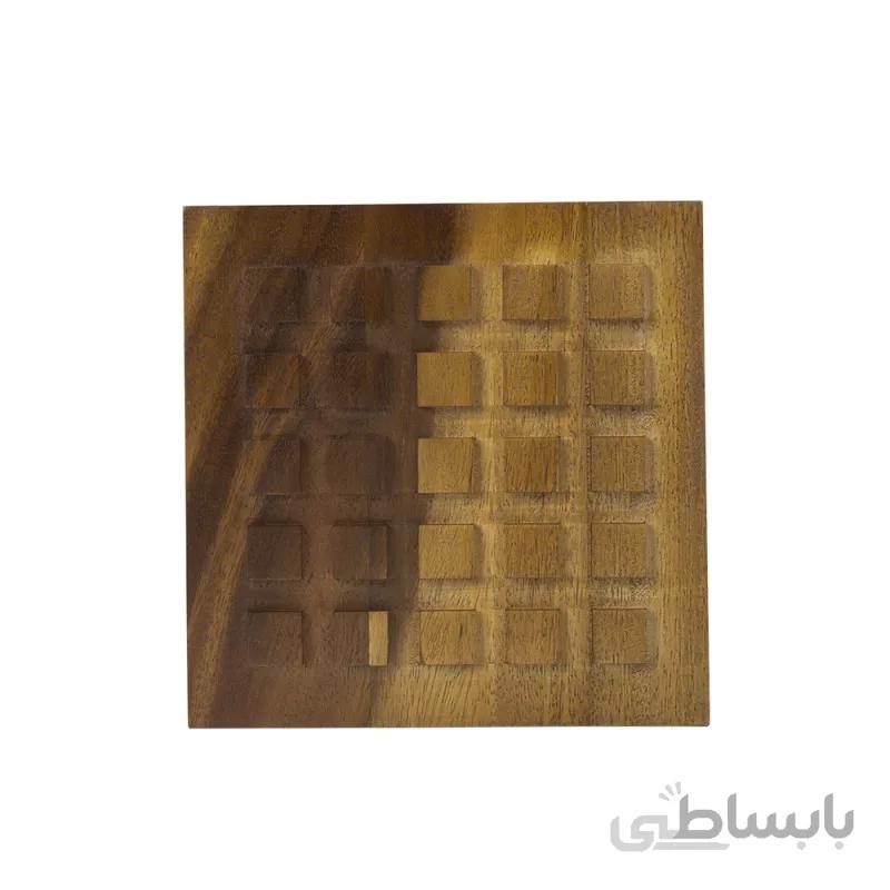 زیر قابلمه ای مکعبی اقاقیا