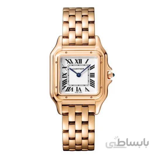 ساعت مچی زنانه کارتیر مدل Cartier Panthere RoseGold De.6784C
