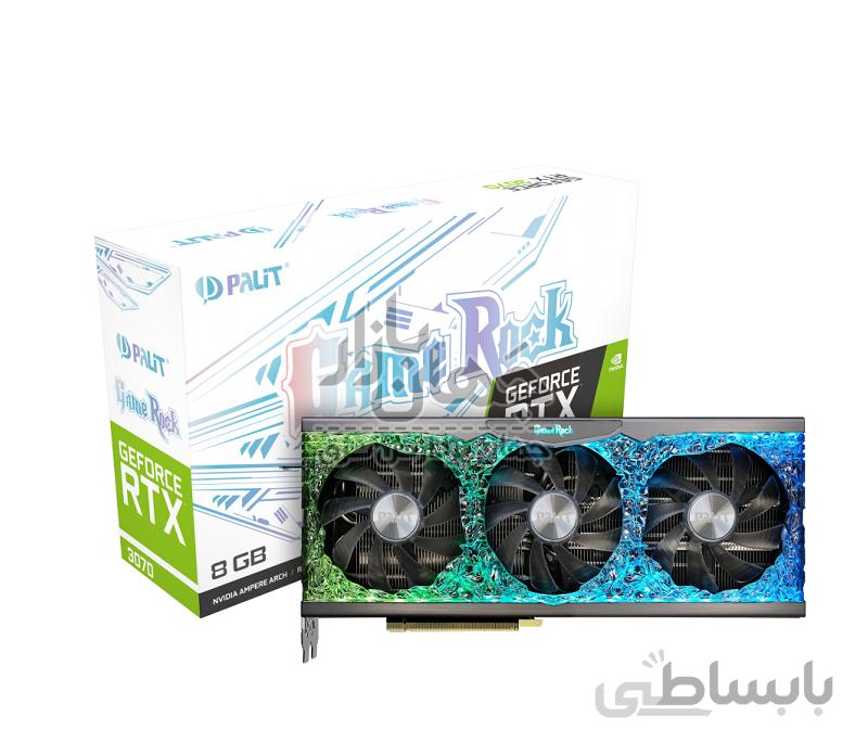 کارت گرافیک پالیت مدل 3070 palit game rock