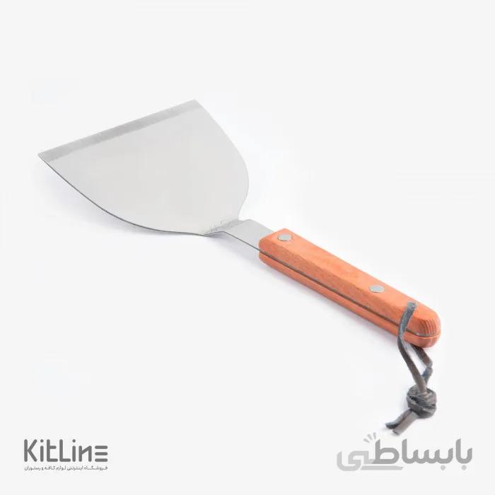 کاردک خم دسته چوبی نمره ۱۰