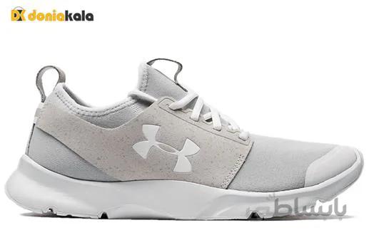 کتانی اورجینال مخصوص پیاده روی و دویدن مردانه آندر آرمور Under Armour Drift Mineral Running 1288060-100 ا Original ketone for mens walking and running Original ketone for mens walking and Under Armour Drift Mineral Running 1288060-100