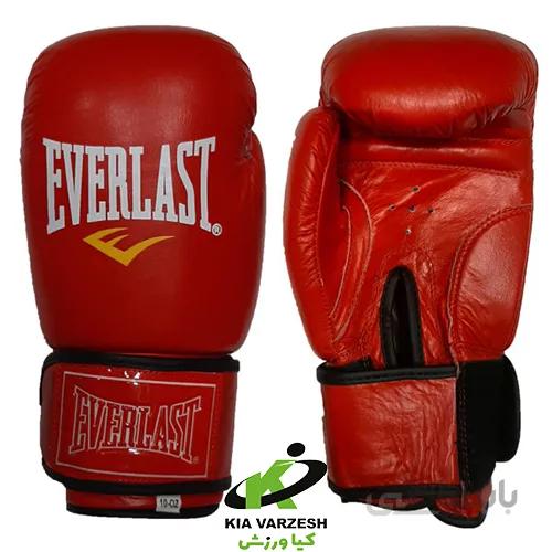 دستکش بوکس everlast چرم-مشخصات، قیمت و خرید ا Everlast leather boxing gloves