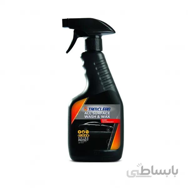 اسپری کارواش بدون آب تام کلین مدل TC_DB480Y22 حجم 480 میلی لیتر