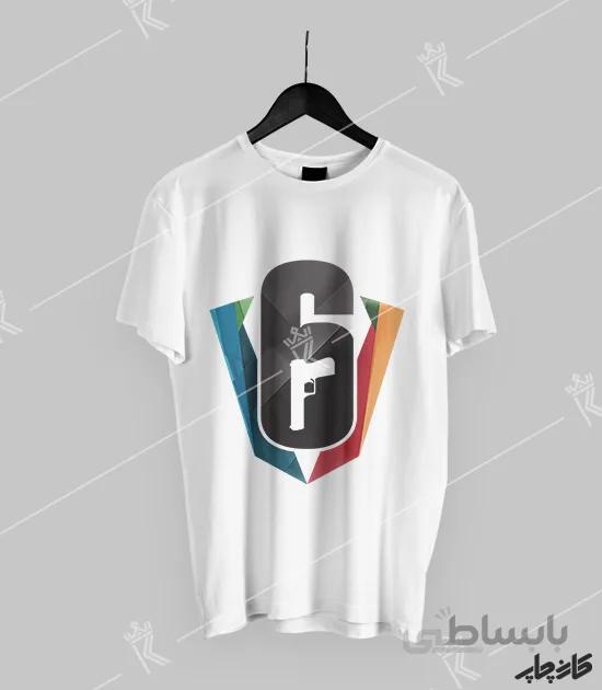 تیشرت طرح Rainbow Six Siege