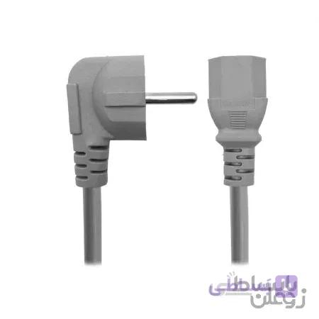 کابل برق سه پین منبع تغذیه کامپیوتر دیتکس پلاس به طول 1.5 متر
