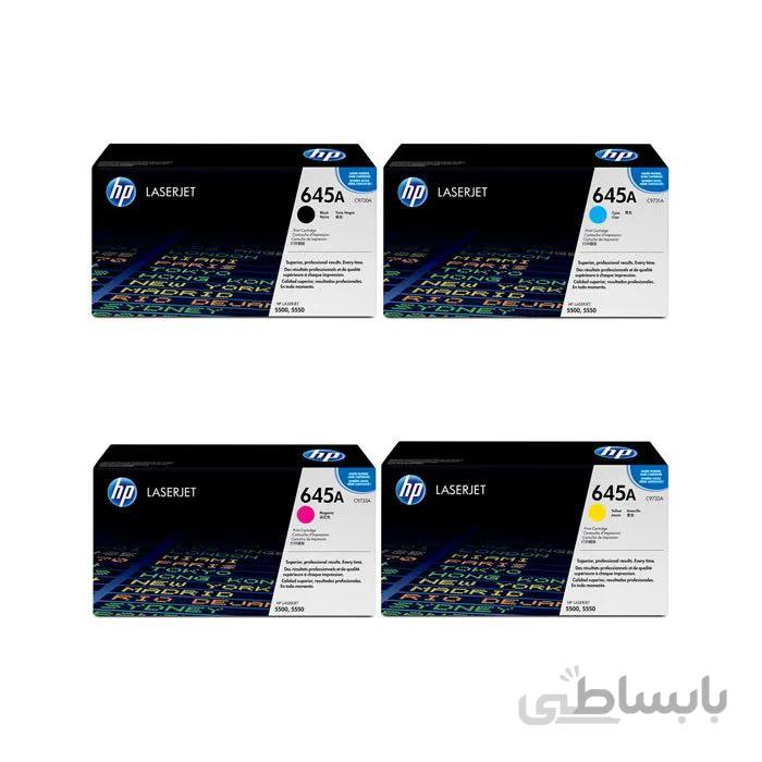 تونر کارتریج لیزری رنگی اچ پی 645A