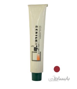 رنگ مو جنیوس شماره 5.6 حجم 100 میلی لیتر رنگ قهوه ای قرمز روشن