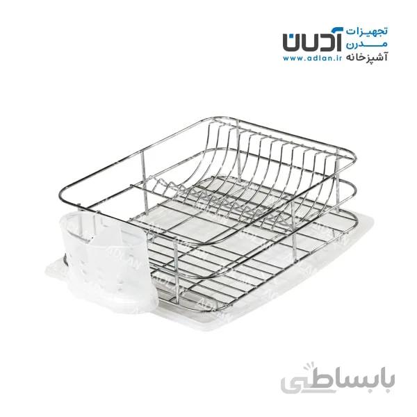 آبچکان رومیزی یک طبقه استیل با جاقاشقی – آرتینا